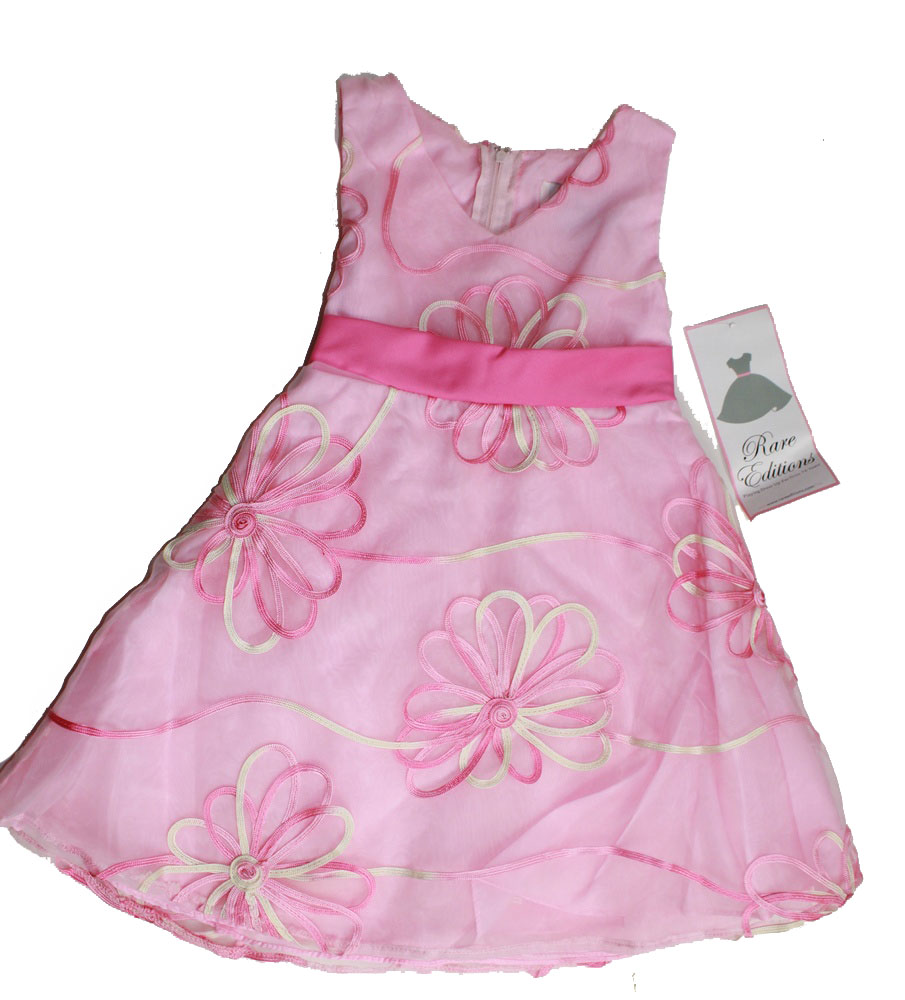 pastel pink party dress