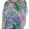 Kaftan Top Caftan Blouse Batwing Plus Size 8 - 26 Women Sheer Resort Cover Up