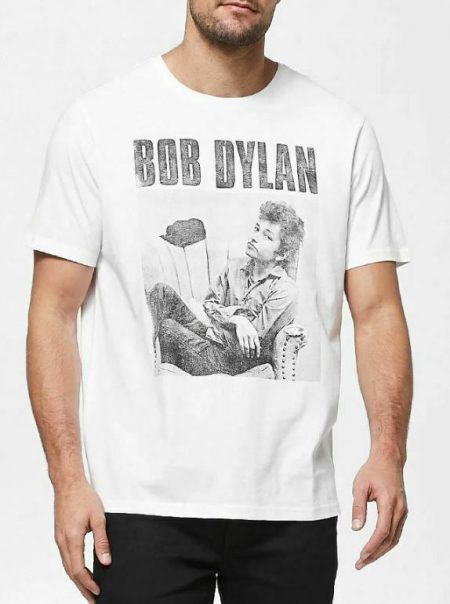 BOB DYLAN Men T Shirt Size M L XL 2XL 3XL Distressed Top Licenced Official