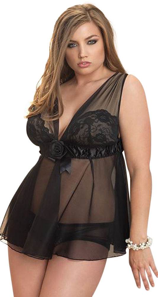 plus size babydoll