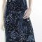 CROSSROADS Black Grey Maxi Dress Leopard Animal Print Sz 8 10 12 14 16 18 Women