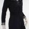Cardigan Black Lace Jacket Drape Plus Size 10 12 14 16 18 20 EVERSUN