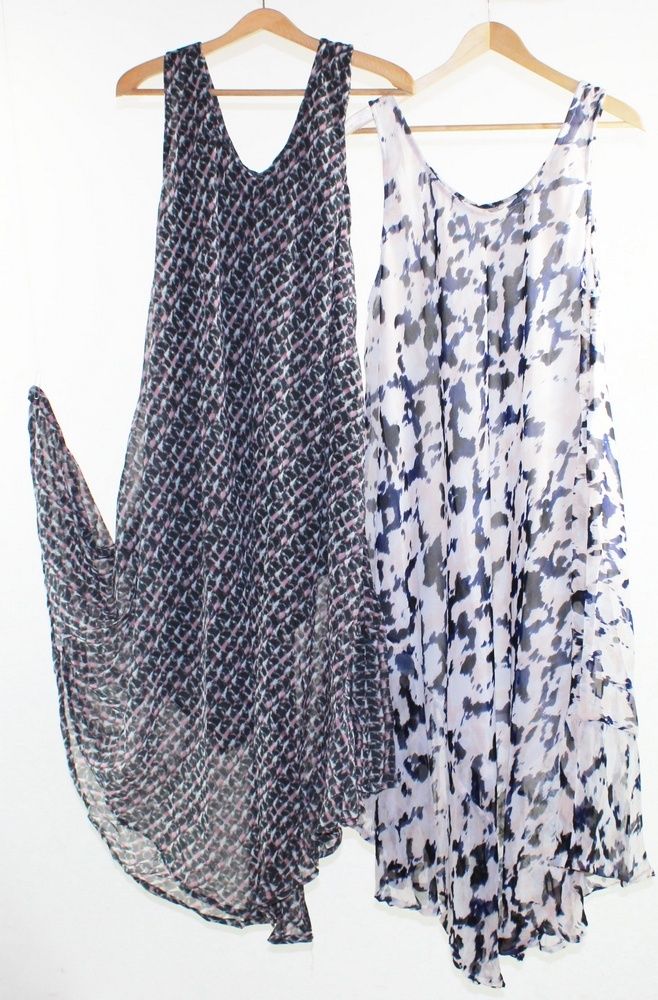 chiffon umbrella dress