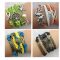 Infinity Bracelet Charm Green Blue Orange Bronze Owl Dove Love Dream Starfish