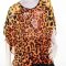 Kaftan Top Caftan Blouse Batwing Plus Size 8 - 26 Women Resort Wear Cover Up