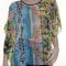 Kaftan Top Caftan Blouse Batwing Plus Size 8 - 26 Women Sheer Floral Cover Up