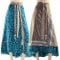 Silk Wrap Skirt Size 8 - 16 Reversible Maxi Long Dress Top so many ways to wear