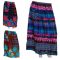 Skirt Casual Plus Size 16 22 28 Multi Coloured Bright Summer Black Blue Beach