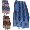 Skirt Casual Plus Size 16 24 Multi Coloured Bright Summer Blue Brown Beach Sun