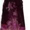 Sz 16 Purple Pink Beach Casual Skirt Plus Multi Coloured Bright Sun Floral