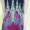 Tunic Top Blue Pink Drape Plus Size 10 12 14 16 18 20 EVERSUN Paisley Floral