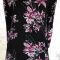 Tunic Top Pink Black Drape Plus Size 10 12 14 16 18 20 EVERSUN Floral