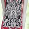 Tunic Top Red Black Drape Plus Size 10 12 14 16 18 20 EVERSUN Paisley Floral