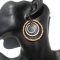 WHOLESALE 5 X BEADED ROUND MULTI HOOP FASHION EARRING